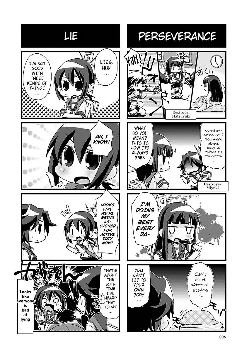 Kantai Collection - Kankore - 4-koma Comic - Fubuki, Ganbarimasu! Chapter 34 6